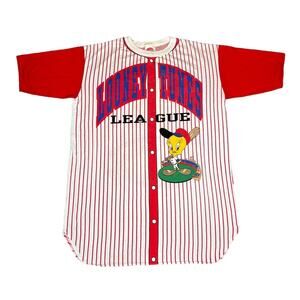 Vintage 90s Looney Tunes League Tweety Bird T-Shirt